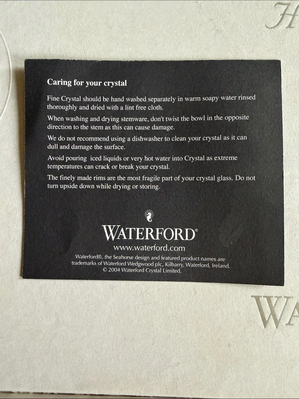 Waterford Crystal Clear Double Photo Frame with Cut-Crystal Border. Brand new.